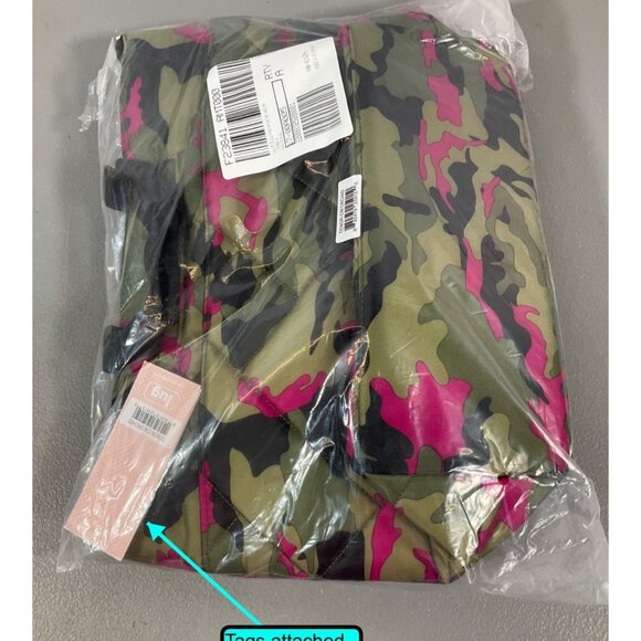 Lug Tenor 2pc Women's Crossbody Travel Pouch - Durable, Camo Orchid - Picture 3 of 7